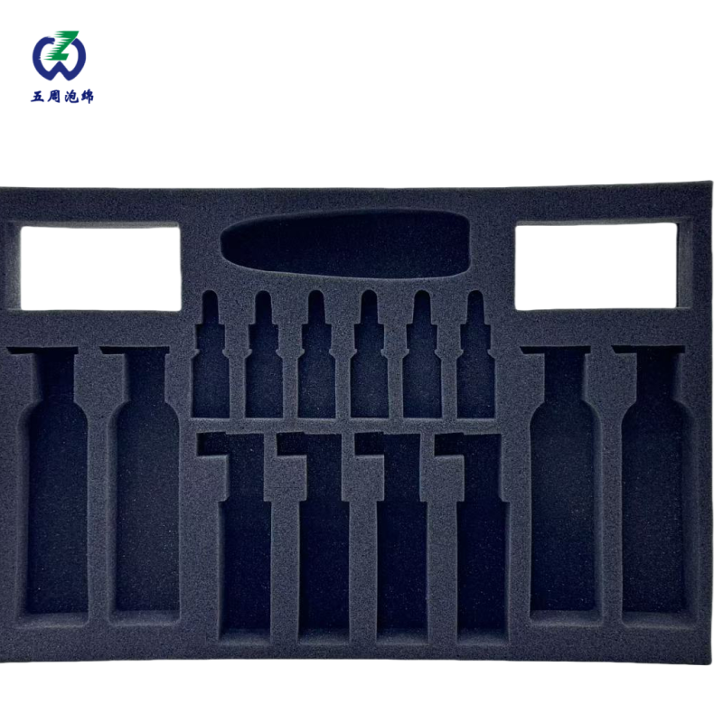 瓶类批量包装海绵内衬：试剂与容器的 “防倾倒收纳站”