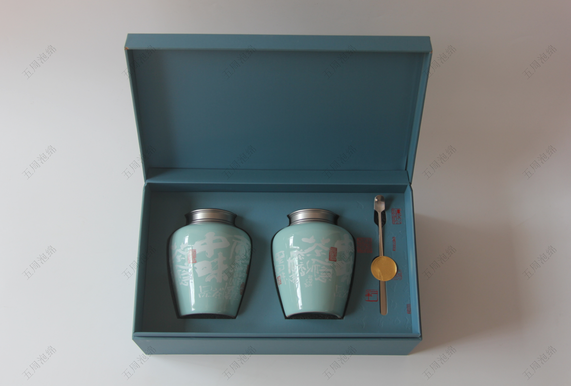 双罐茶叶礼盒珍珠棉内衬：高端茶礼的防潮护形方案