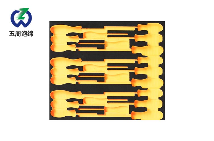 螺丝刀批量包装 EVA 内衬：高效收纳与缓冲防护的量产方案