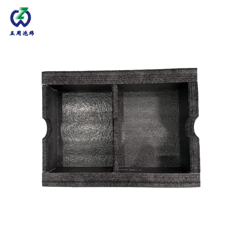 双格珍珠棉内衬：双瓶红酒礼盒的礼装防护方案