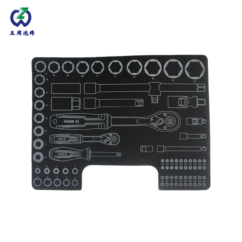 激光标识工业工具 EVA 内衬：精准引导与高硬度支撑的专业方案