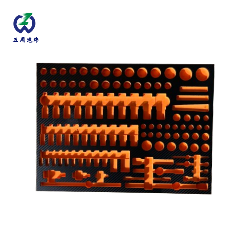 橙色小型零件 EVA 内衬：批量收纳的成本优化方案