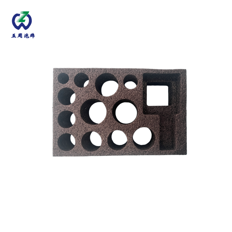 单排圆孔珍珠棉托盘：小型试剂瓶的精准防护方案