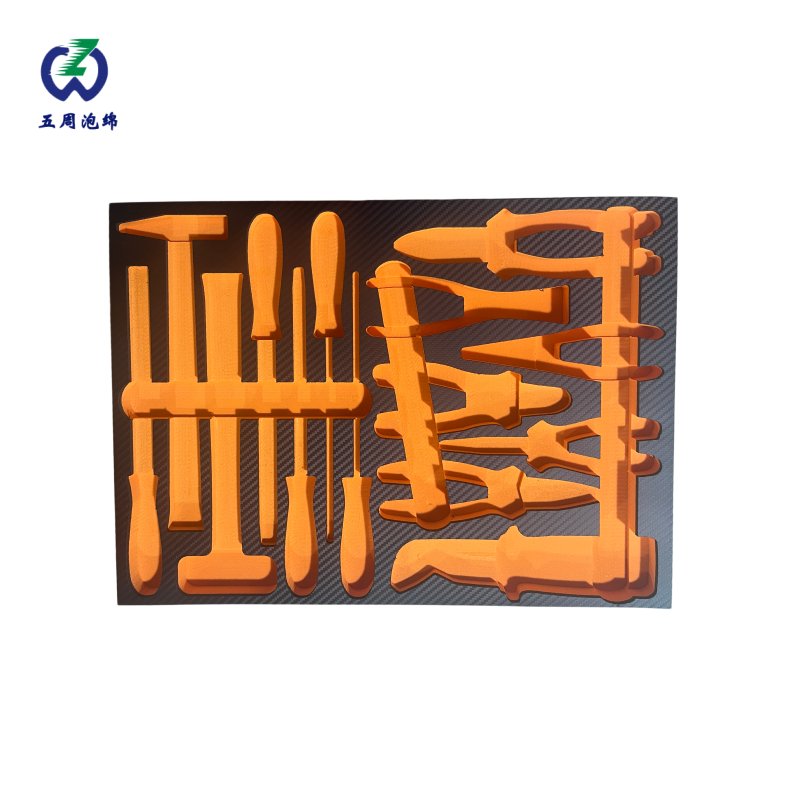 橙色工具套装 EVA 内衬：精准收纳与高效作业的维修方案