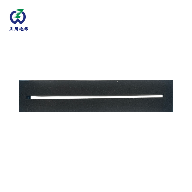 长条形狭缝海绵内衬：细长件的定向缓冲防护方案