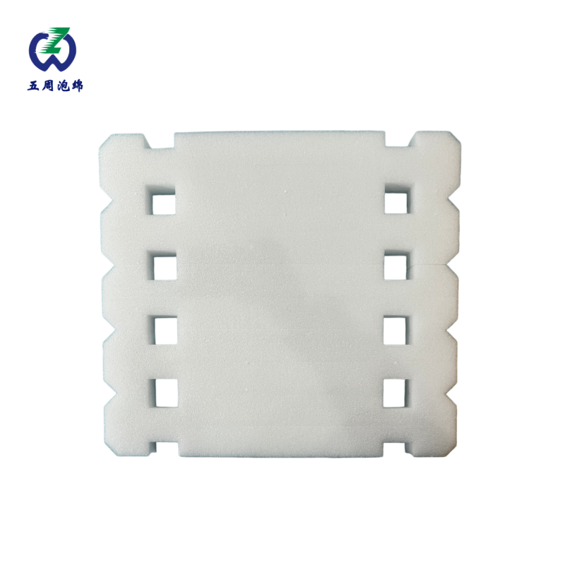 双边卡槽方形珍珠棉内衬：模块化堆叠防护方案