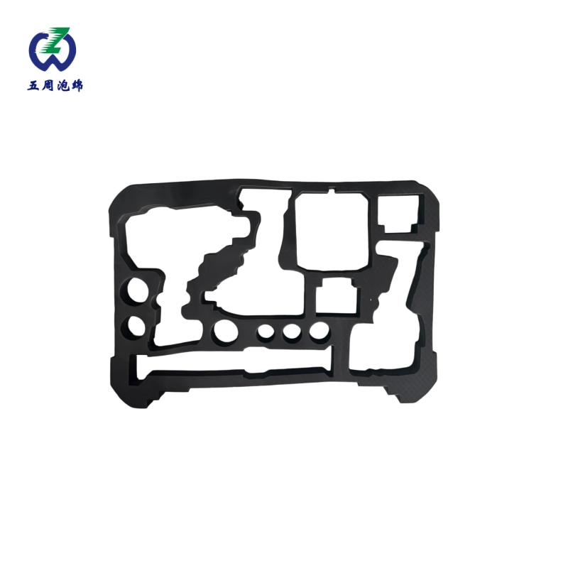 黑色无人机组件 EVA 内衬：全维度防护的航拍设备方案