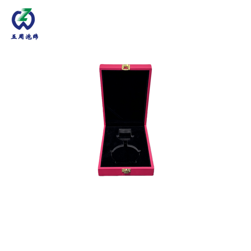 礼盒专用黑色植绒珍珠棉内衬：高端礼品的质感与防护双优方案