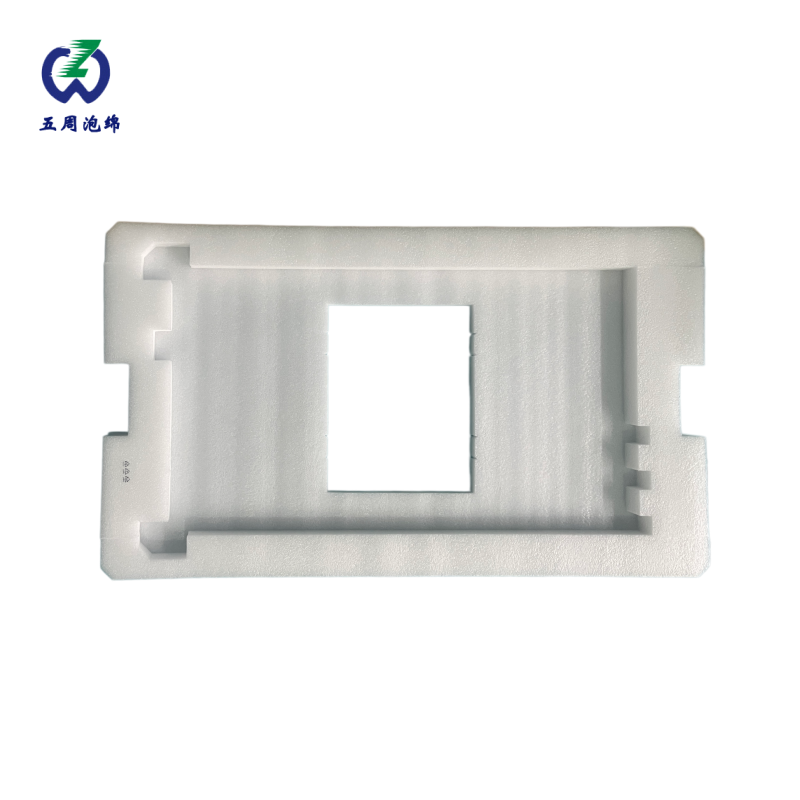 中空边框式白色珍珠棉内衬：平板显示设备的屏幕防压方案