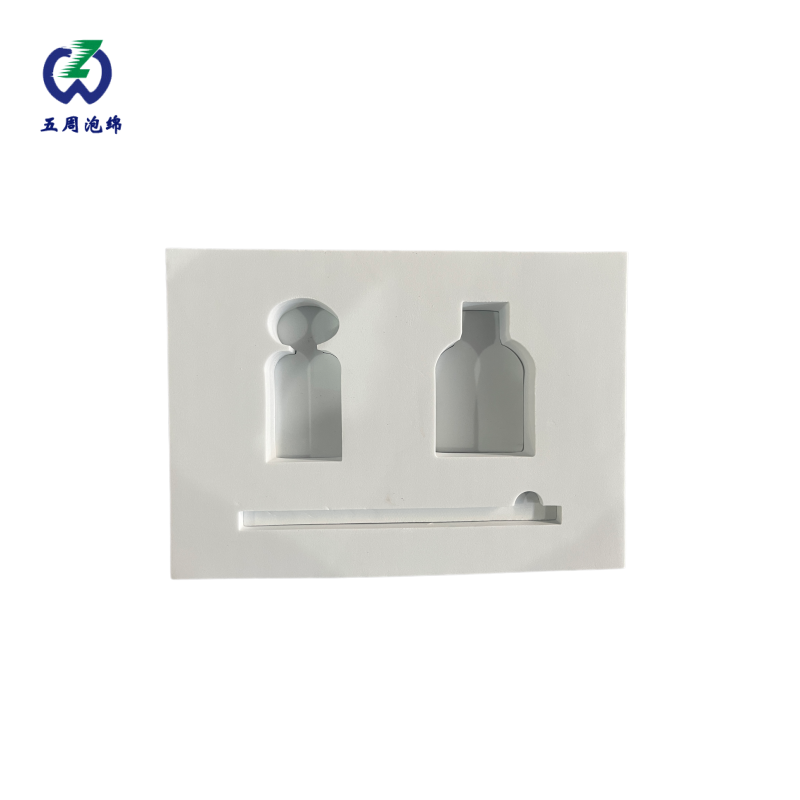 白色美妆瓶罐 EVA 内衬：轻奢质感的礼盒方案