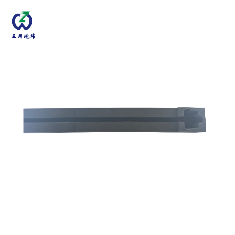 黑色长条形精密器件 EVA 内衬：细长产品的定向防护方案