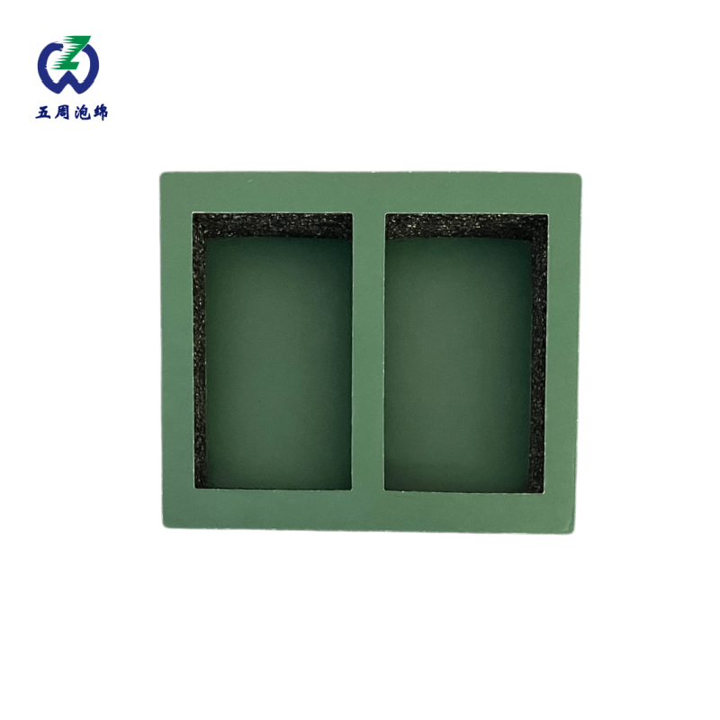 绿色外框黑色珍珠棉复合内衬：高端商务礼品的质感与防护双优方案