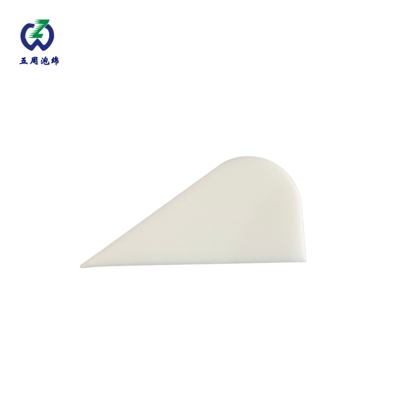 扇形弧形海绵内衬：异形边角的定向防护填充件