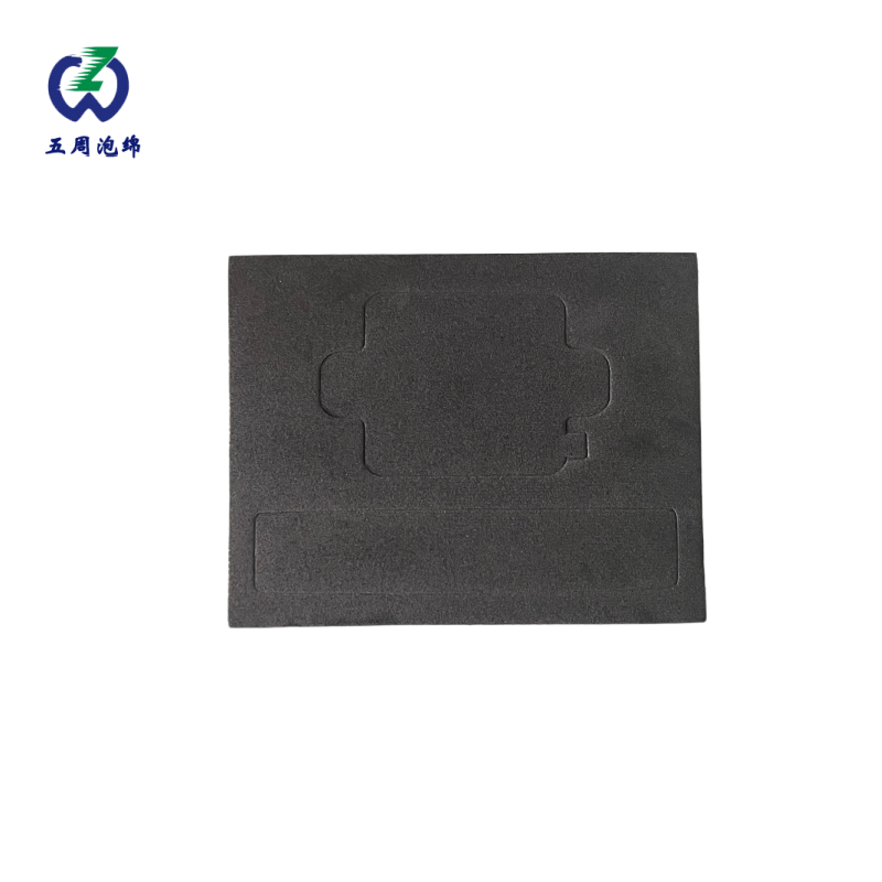 黑色极简双槽 EVA 内衬：通用型包装的柔性防护方案