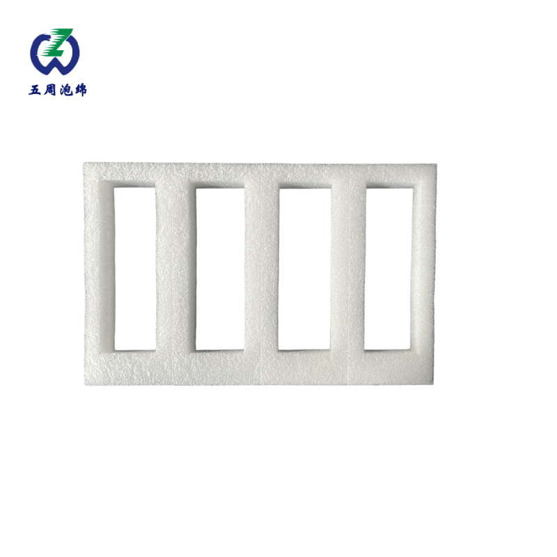 四槽长条形珍珠棉内衬：薄型件批量防护的高效方案