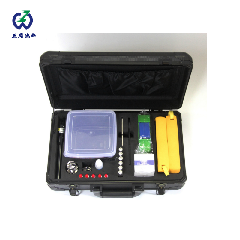 黑色检测仪器套装 EVA 内衬：精密检测设备的全维度防护方案