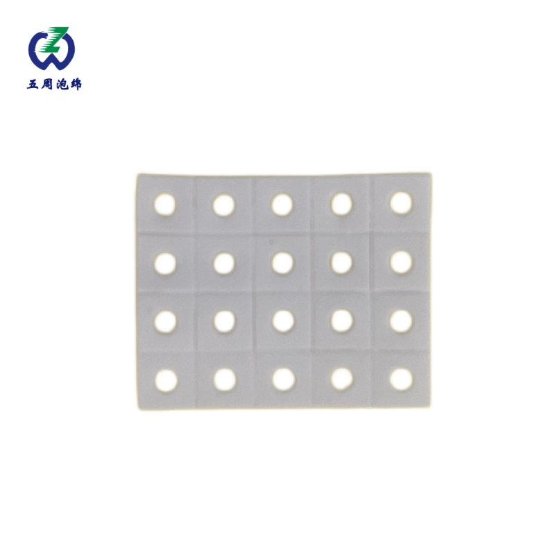 白色网格圆孔 EVA 泡棉垫：小型零件的批量防护方案