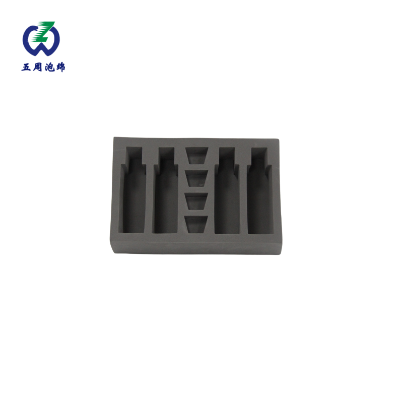 灰色多规格瓶罐 EVA 内衬：美妆 / 香薰产品的分类防护方案