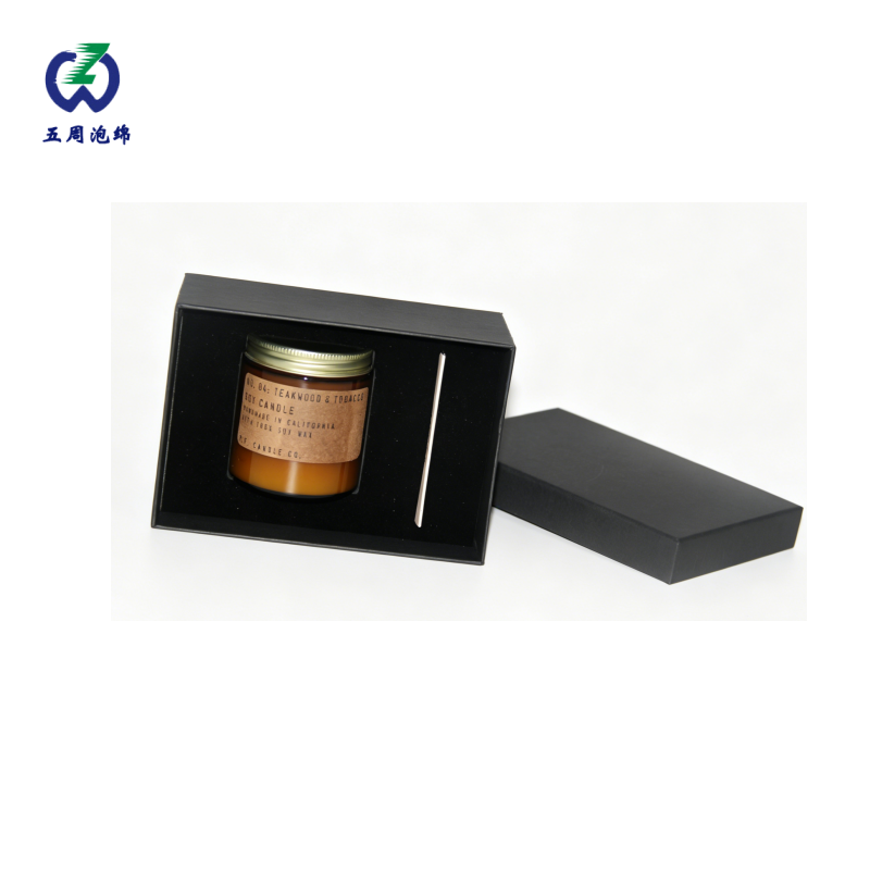黑色香薰蜡烛 EVA 内衬：轻奢礼品的精致防护方案