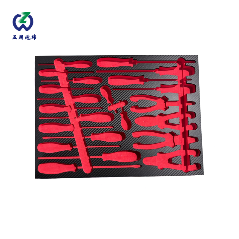 红色螺丝刀工具套装 EVA 内衬：专业维修的高效收纳方案