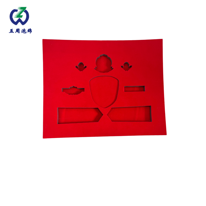红色异形文创 EVA 泡棉内衬：非遗手作的定制化防护方案