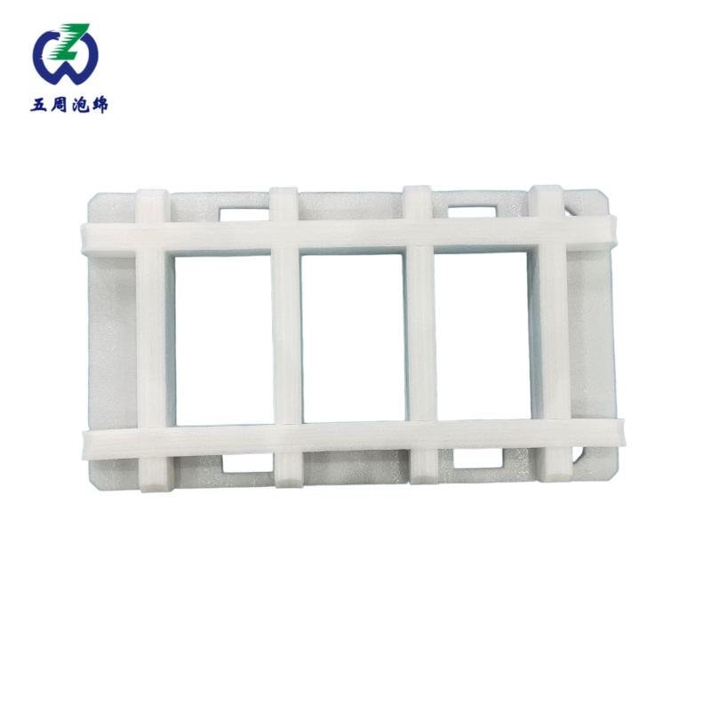 框架式珍珠棉内衬：大型平板件的悬空防护方案