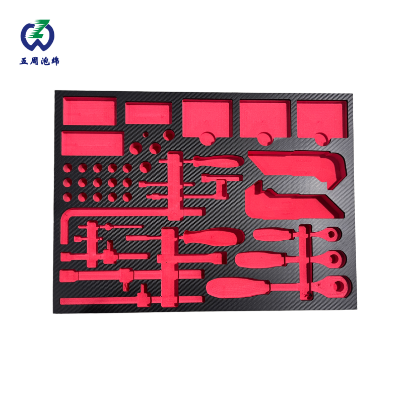红色多规格精密五金工具 EVA 内衬
