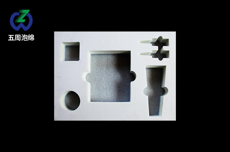白色五槽精密设备 EVA 内衬 多组件仪器的一体化防护方案