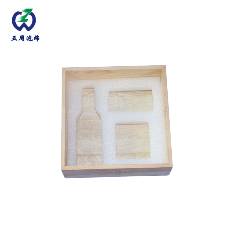礼盒专用珍珠棉内衬，木质礼盒的柔化防护方案