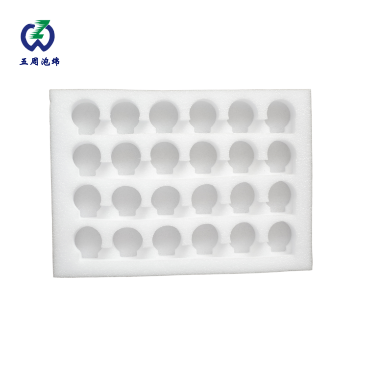 矩阵球形槽珍珠棉内衬，球状小件批量周转专用托盘